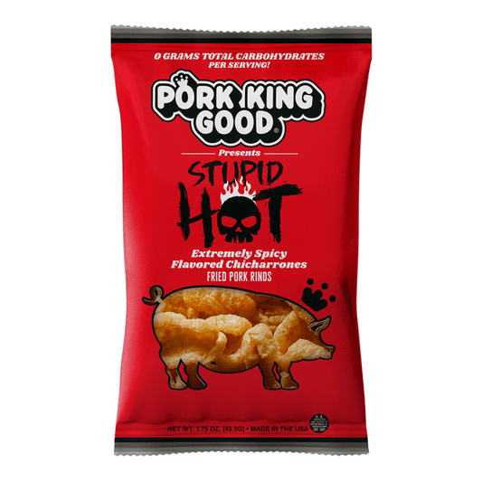 Stupid Hot Pork Rinds