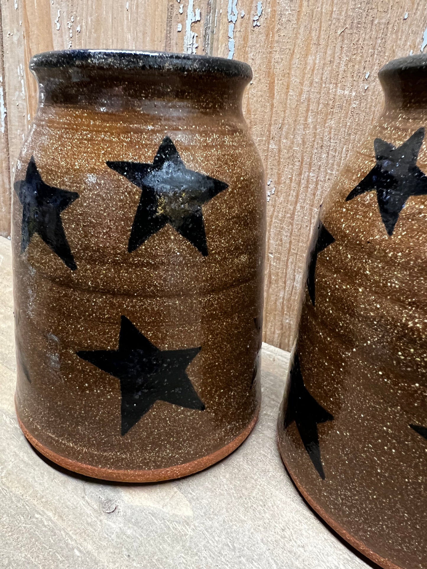 Canning Crock, Large, STARS