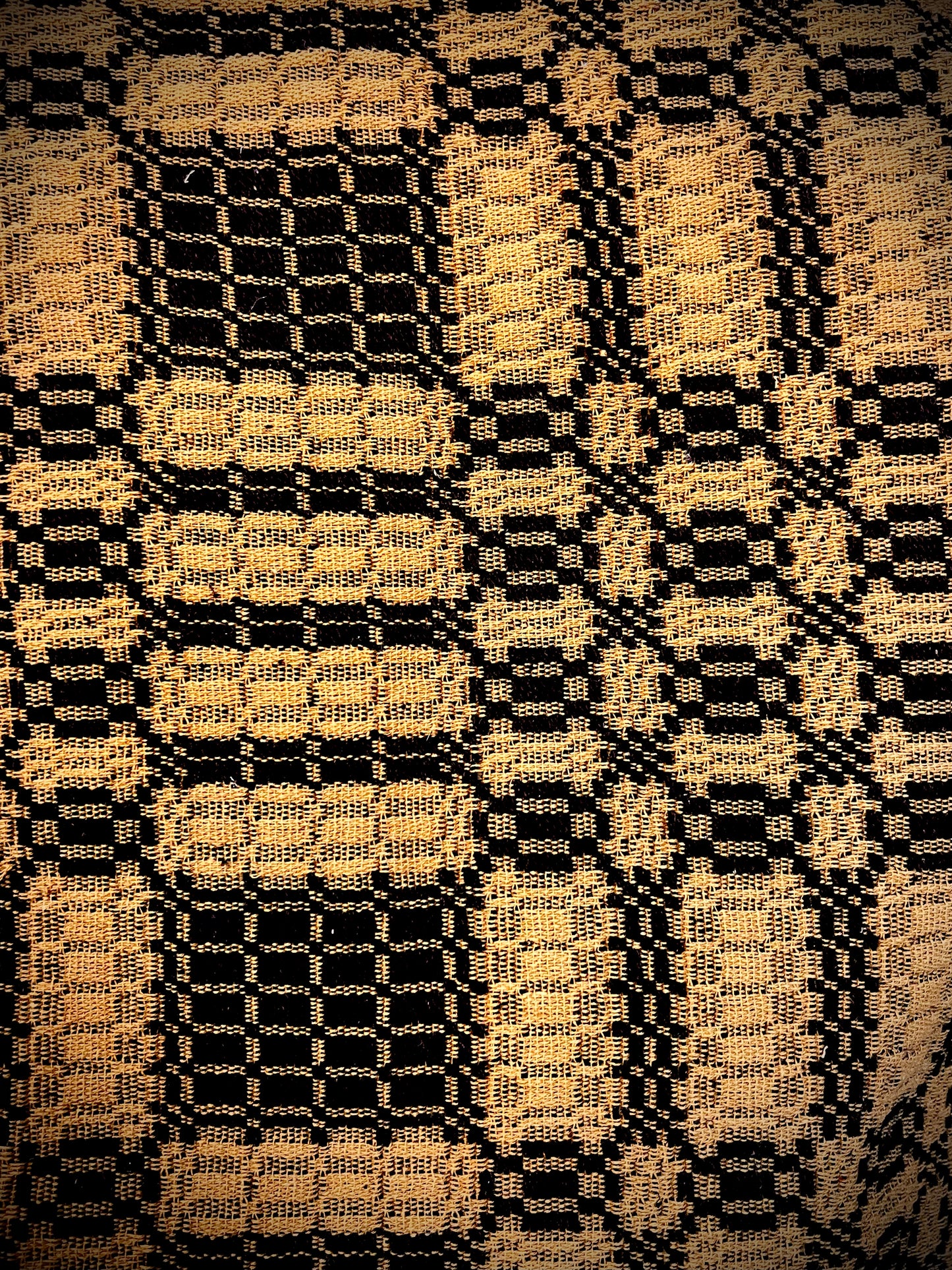 WESTBURY WEAVE, Mustard/Black