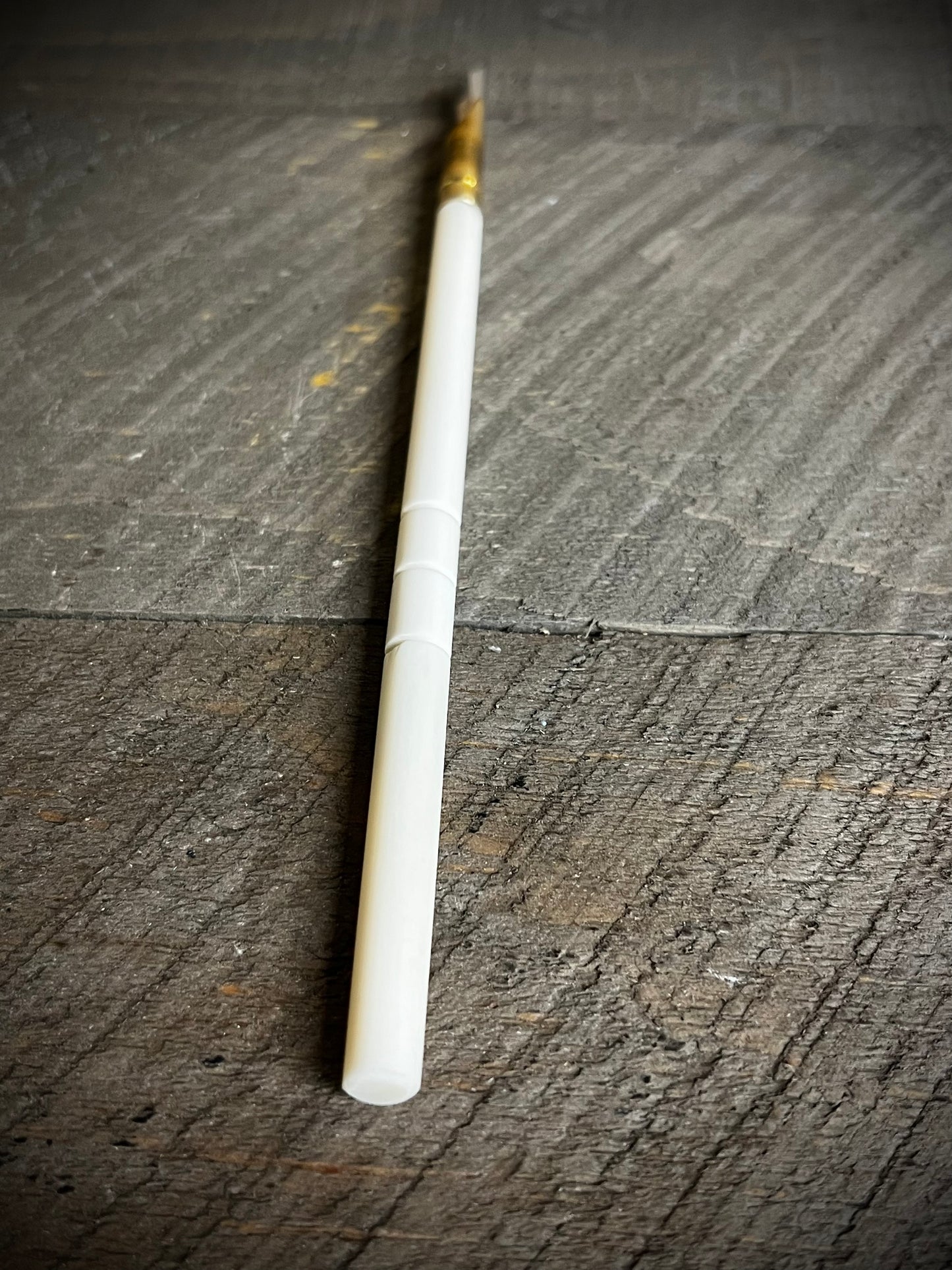 Writing Pen, 6", Ox Bone, OFF WHITE