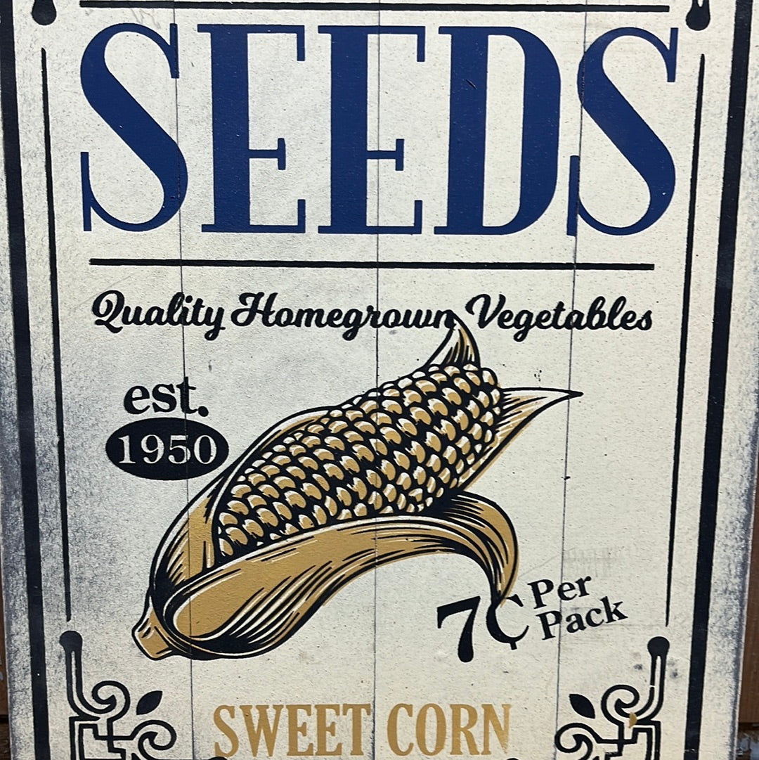 Pallet Sign, 12" x 16", SWEET CORN