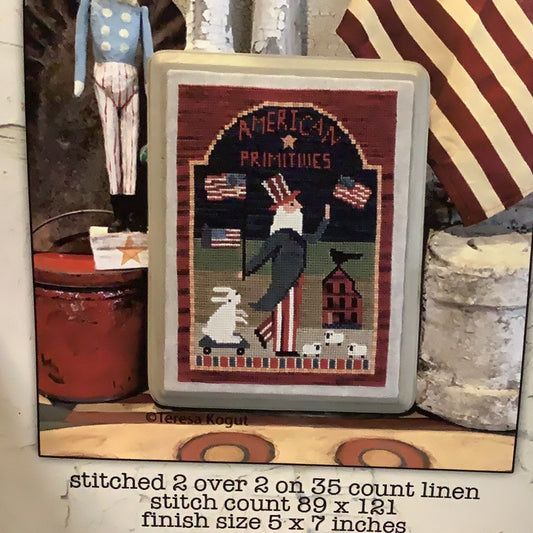 American Primitives, Cross Stitch Chart, Koguts