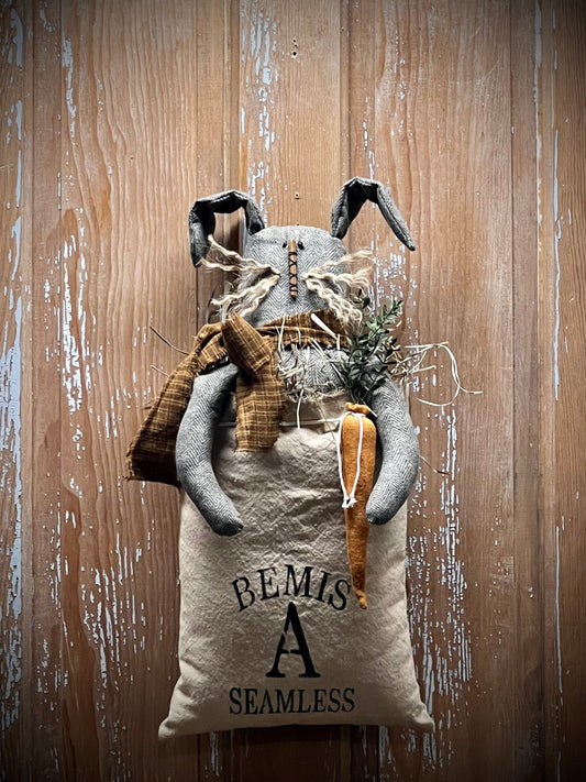 Hanging Bag, "Feed Sack Frank", BEMIS