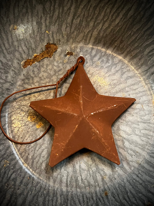 Ornament, Small, PUFFY STAR, 2.75”