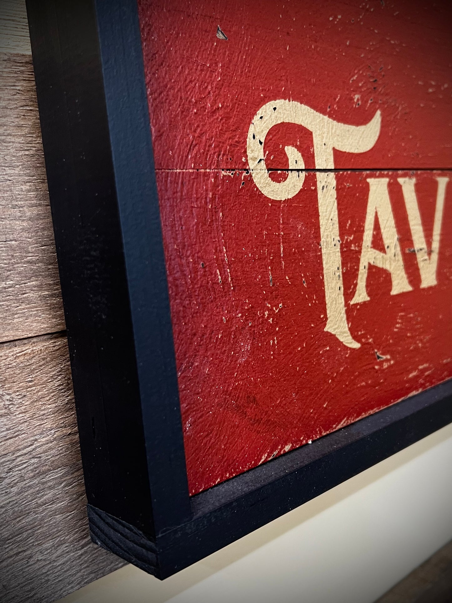 Tavern Sign, 24"x33", CRACKED HOOF TAVERN