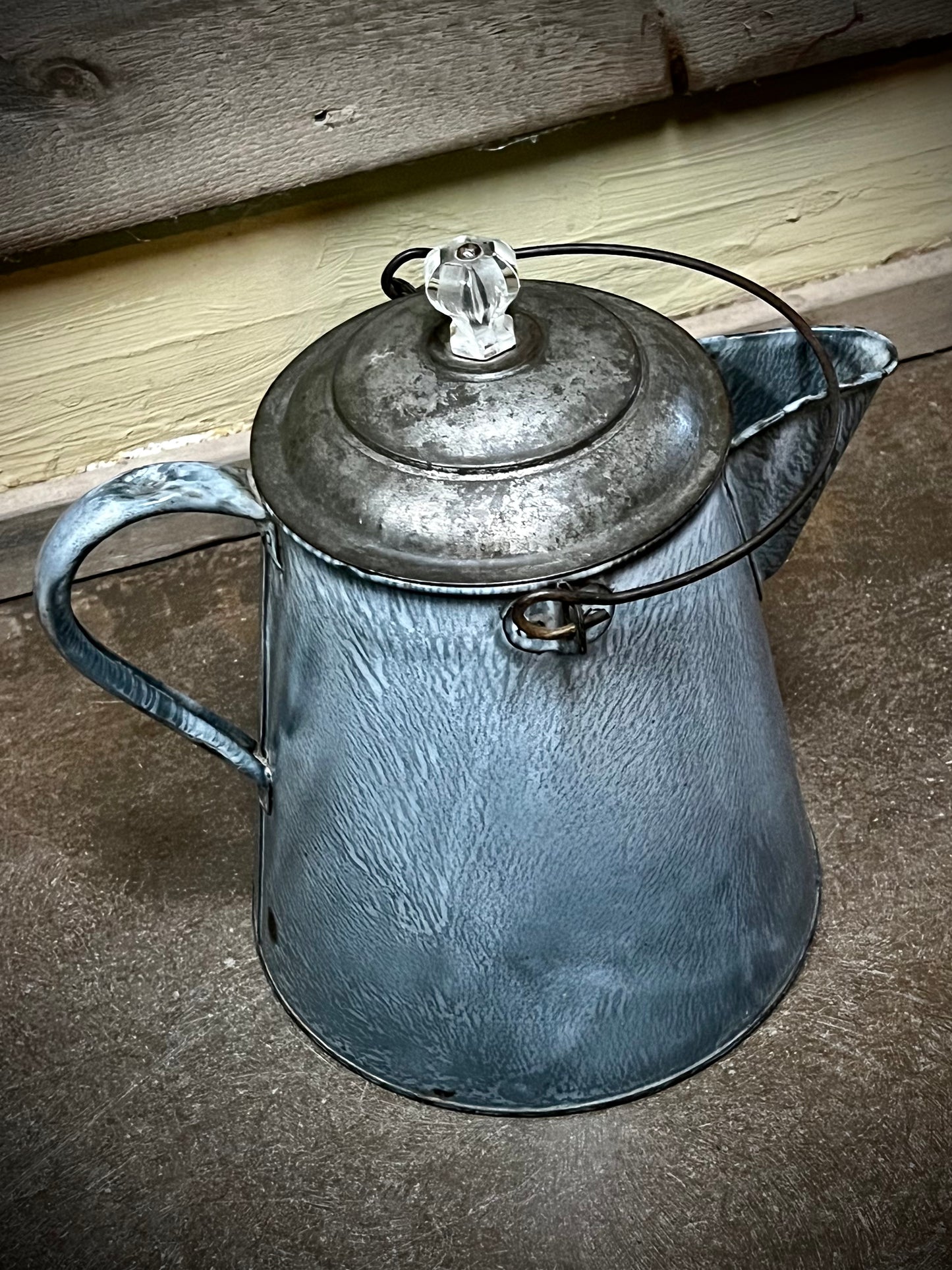 Coffee Pot, Grey, ENAMELWARE