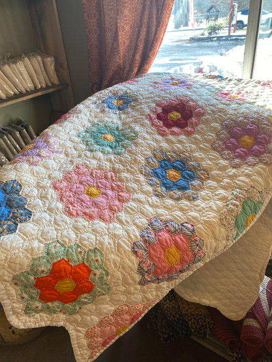 Quilt, Hand Sewn