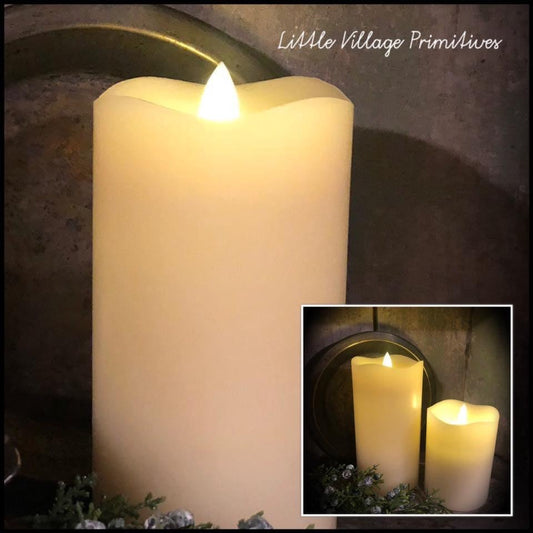 Serene, 3x4 Timer Candle, Ivory
