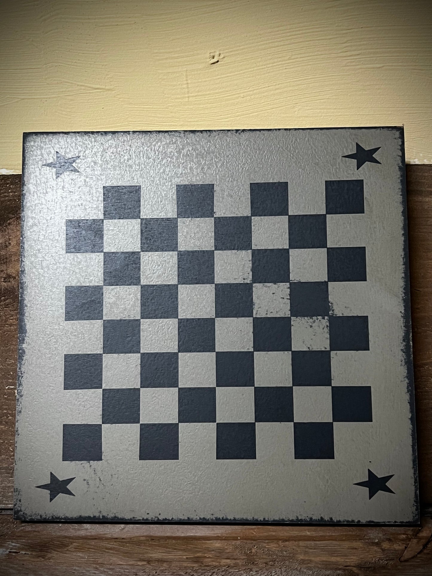 Checker Board, 8"x 8"