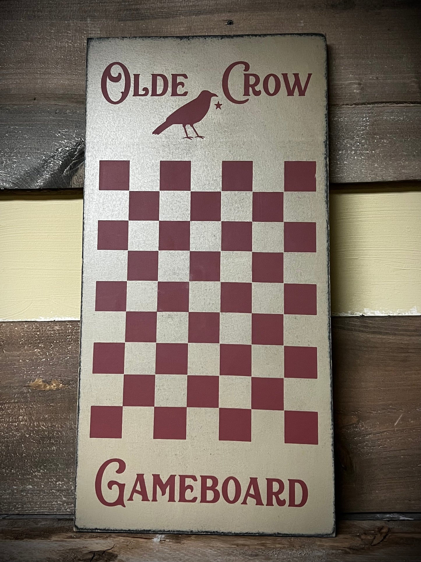 Gameboard, 9"x 18", OLDE CROW