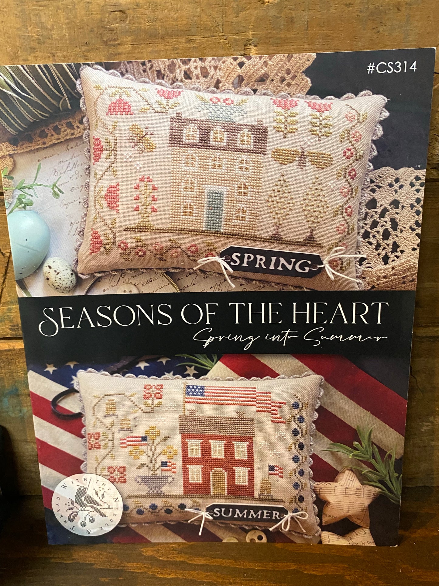 Seasons of the Heart, 4 Design Cross Stitch Chart