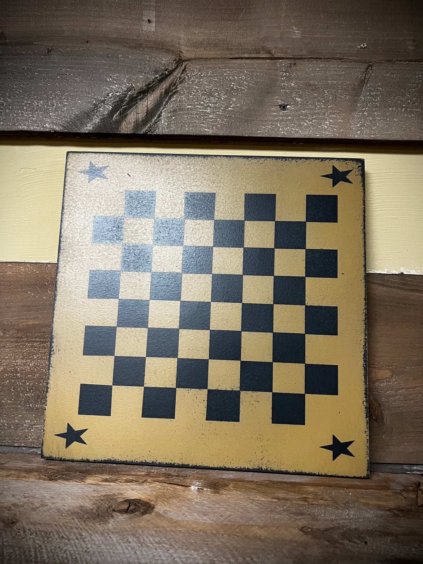 Checker Board, 12" x12"