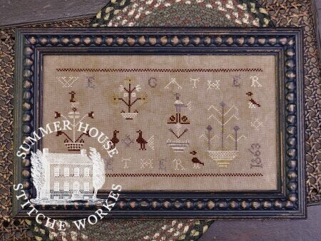 We Gather Together, Cross Stitch Pattern